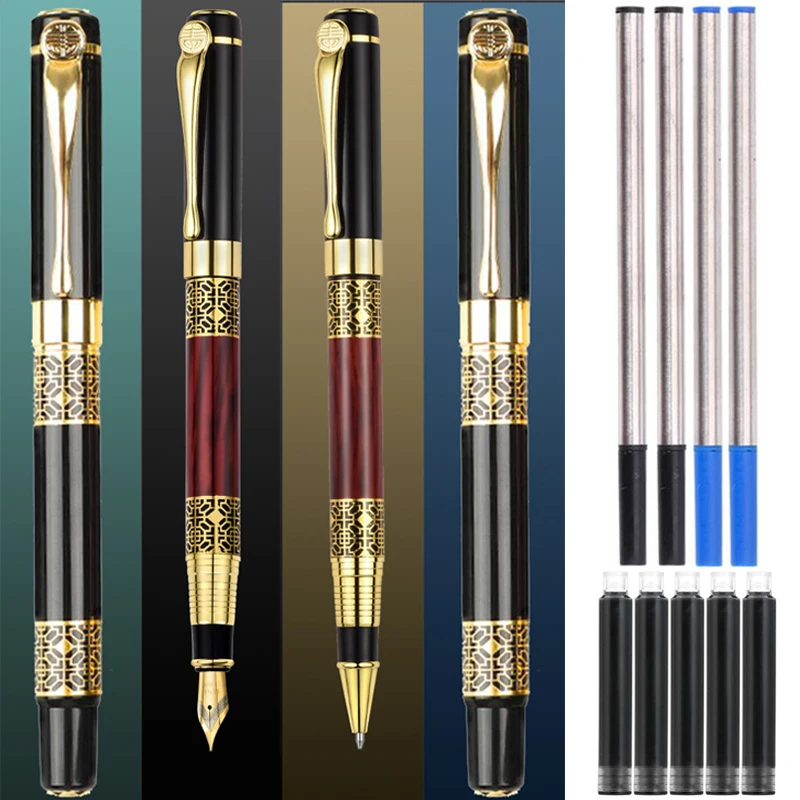 Ballpoint Pen Full Metal Roller Office Executive Business Men Gift Writing Buy 2 Send Gift