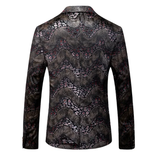 Модный мужской пиджак, жакет, размер XXL, XXXL, 4XL, 5XL, приталенный мужской деловой костюм, пальто высокого качества, Свадебный Лучший мужской костюм, куртки