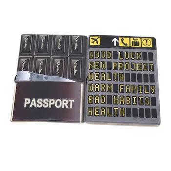 

High Quality Passport Holder Synthetic Leather Travel Passport Cover Case Card & ID Holder Accessories Paspoort Pakket