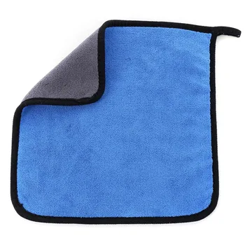 

30X30CM Polyester Thick Auto Care Detailing Polishing Microfiber Fiber Home Washing Super Absorbent Car Towel Cleaning Cloths