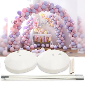 

Balloon Arch Kit Birthday Party Wedding Large Set Column Frame Arch Column Stand Base DIY Decoration