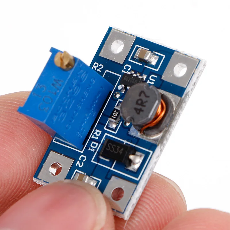 

DC-DC 2-24V to 2-28V 2A SX1308 Adjustable Power Module Step Up Boost Converter X6HB