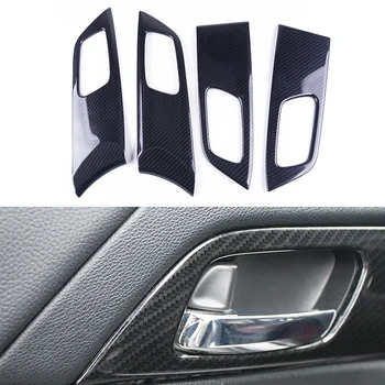 

DWCX 4PCS ABS Carbon Fiber Style Car Inner Door Handle Cover Trim Fit for Honda Accord 2014 2015 2016 2017