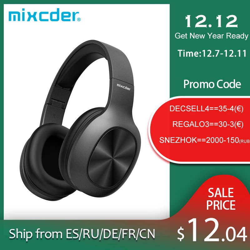 Słuchawki Mixcder HD901 za $9.04 / ~33zł Słuchawki Mixcder HD901 za $9.04 / ~33zł