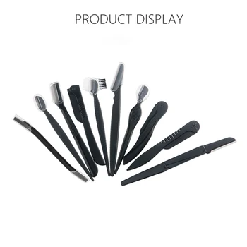 

1PC Eyebrow Knife Women Eyebrow Trimmer Women Eyebrow Razor Shaper Shaver Facial Tool Eyebrow Shaver Lip Razor Beauty Tool