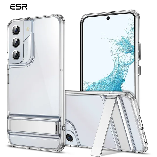 ESR for Samsung S22 Ultra Clear Case Kickstand for Galaxy S22 Plus