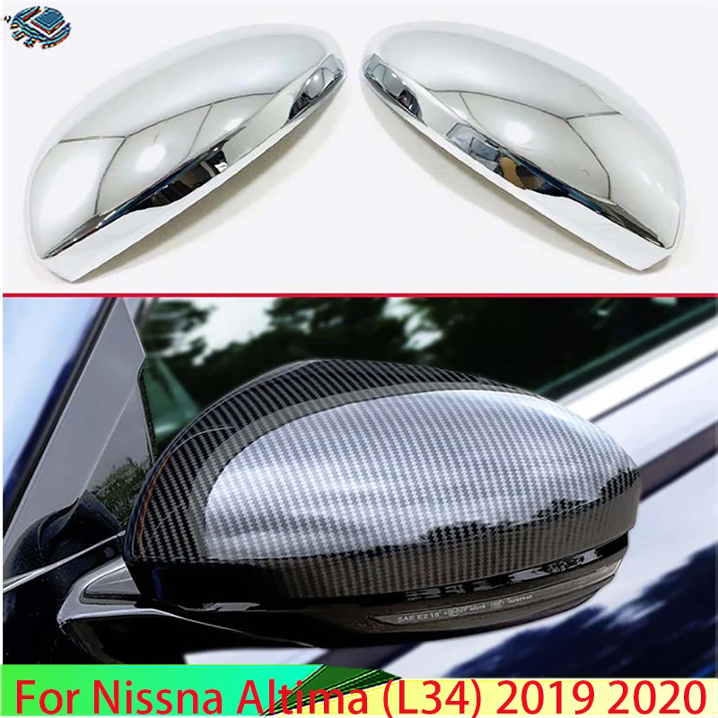 

Накладки на боковые зеркала двери для Nissna Altima (L34) 2019 2020