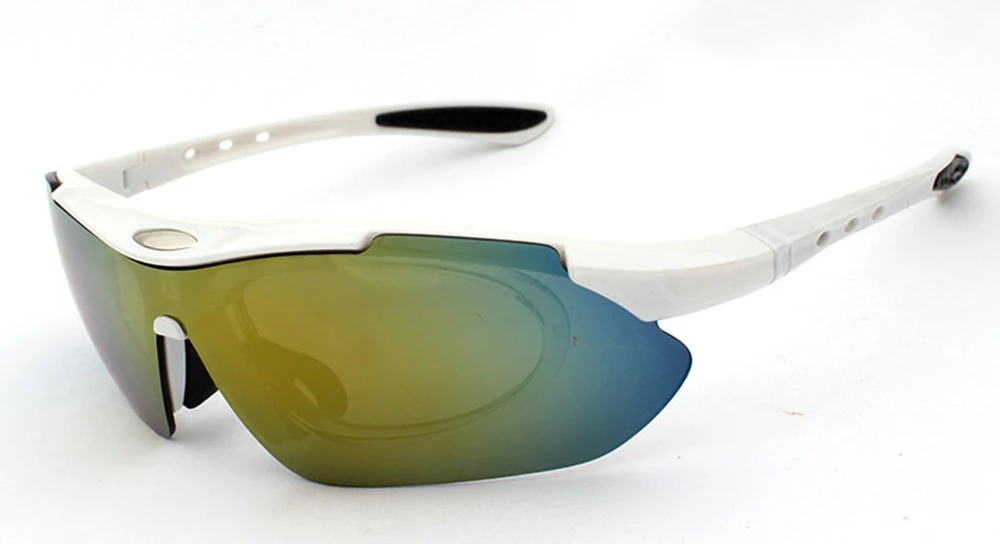 UV400 Cycling Sun Glasses Unisex Outdoor Sports MTB Road Bike SunGlasses Men Women 5 Lens Goggles Eyewear BC0017 (5)