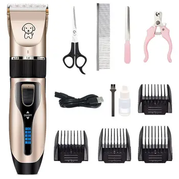 

Pet dogs Supplies Grooming Hair Clipper Cutter Low Noise Dog Cat Hair Trimmer Cutter Baby Shavers Electrical Pets Professional