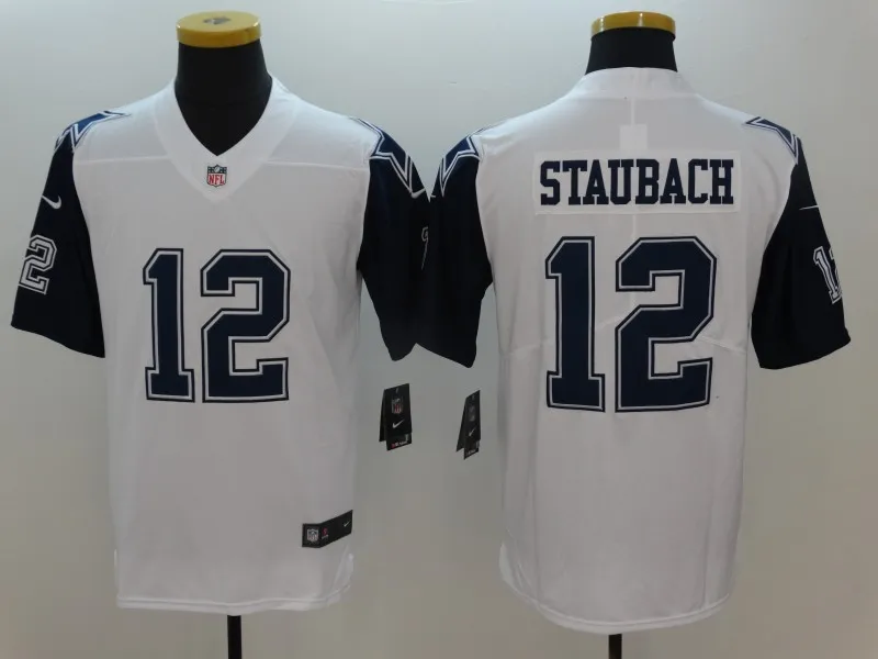 Слоновая кость Dallas s, Tony Romo, Emmitt Smith, Sean Lee, Jason Witten, Dez Bryant, Ezekiel Elliott Jersey - Цвет: Слоновая кость