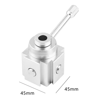 

New 2951-6001 Piston Type Locking Tool Post Steel Quick Change Tool Post Lathe Tools