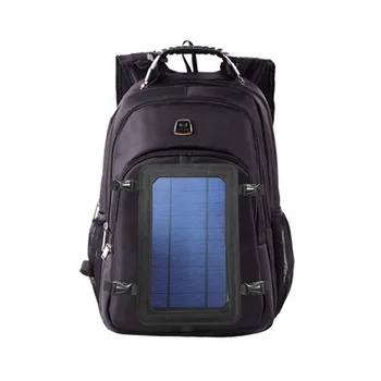 

New Solar Charging USB Backpack men Fashion Casual Business Backpack Oxford Cloth Outdoor Bag