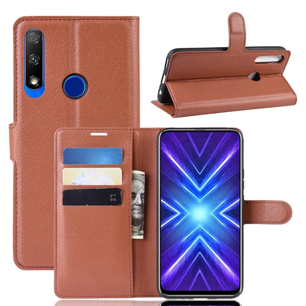 Для huawei Honor 9X чехол Honor9X Флип кожаный чехол Роскошный кошелек полное заднее покрытие для huawei Honor 9X STK-LX1 премиум-Чехол