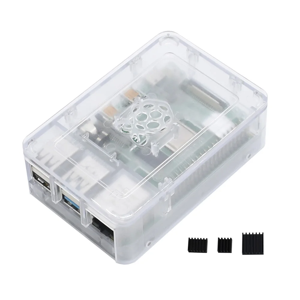 Raspberry Pi 4 чехол Корпус ЧПУ алюминиевая крышка радиатор вентилятор охлаждения для Raspberry Pi 4 Модель B 3B 3B