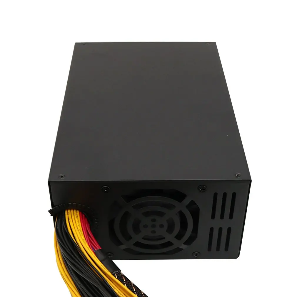 2200 Вт многоканальное ATX компьютерное питание для горнодобывающей машины поддержка видеокарты Выход Номинальная мощность биткоина