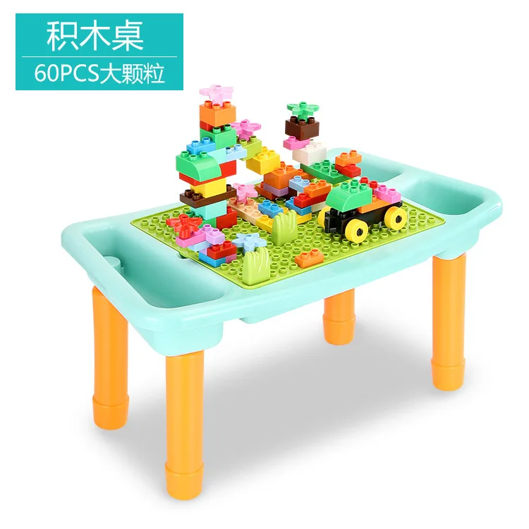 Конструкторный стол, обучающий стол, развивающие игрушки, zabawki brinquedos, детские игрушки, строительные блоки со столом