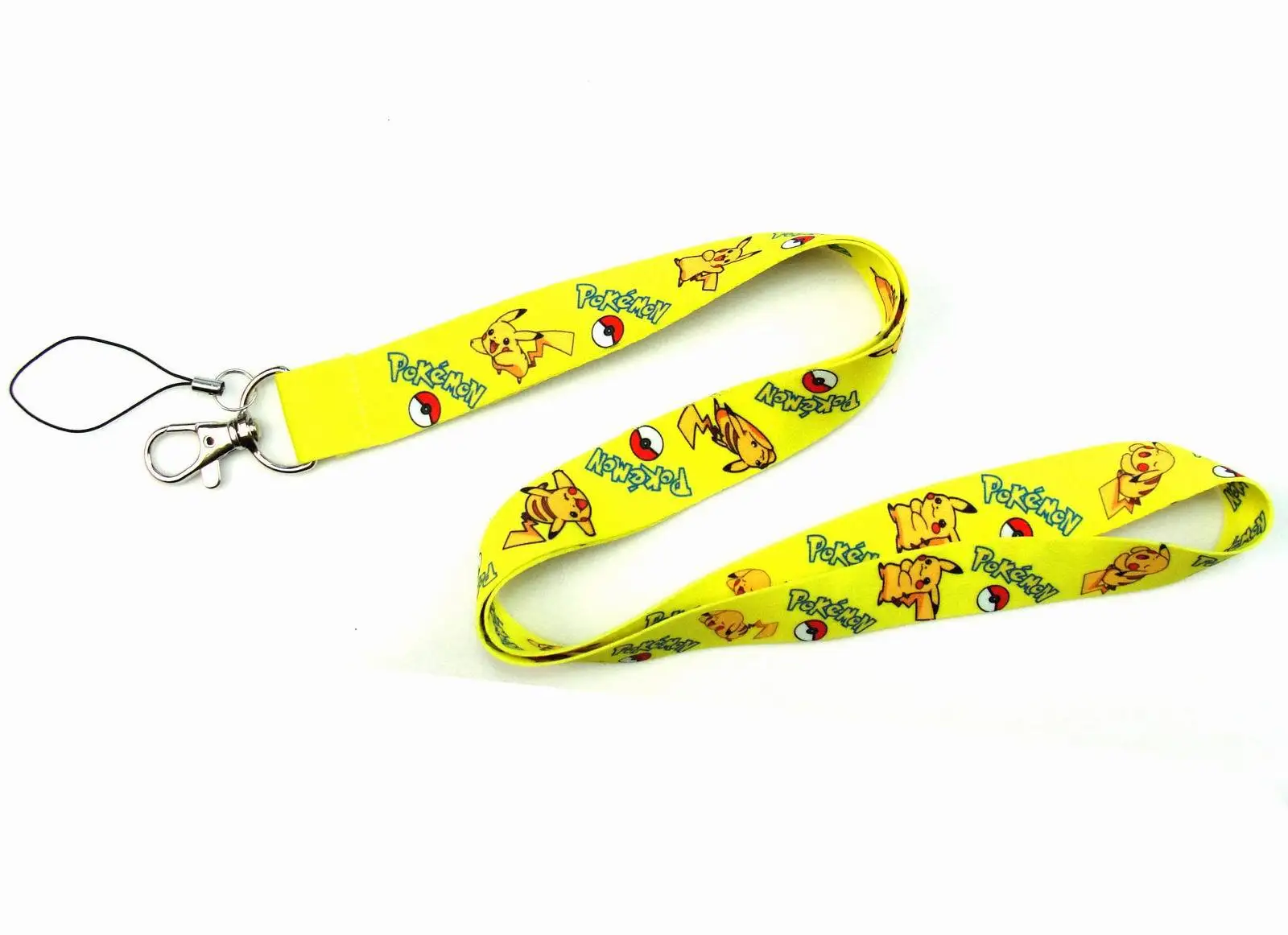 Poke Pocket Monster Lanyard косплей мультфильм милый шейный ремень для удостоверения личности Держатели значков унисекс аксессуары - Цвет: 3