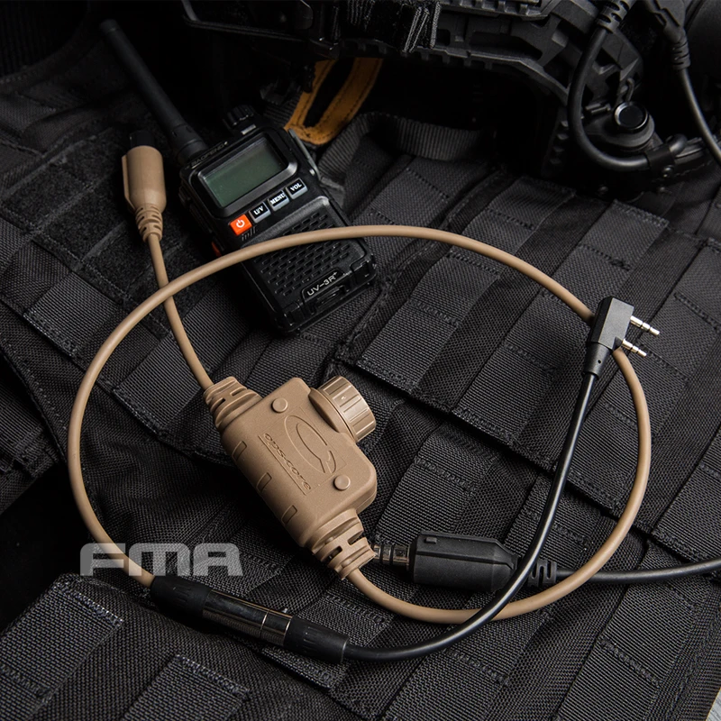 FMA FCS & RAC гарнитура PTT поддержка несколько разъемов K/ICON Head адаптеры| |
