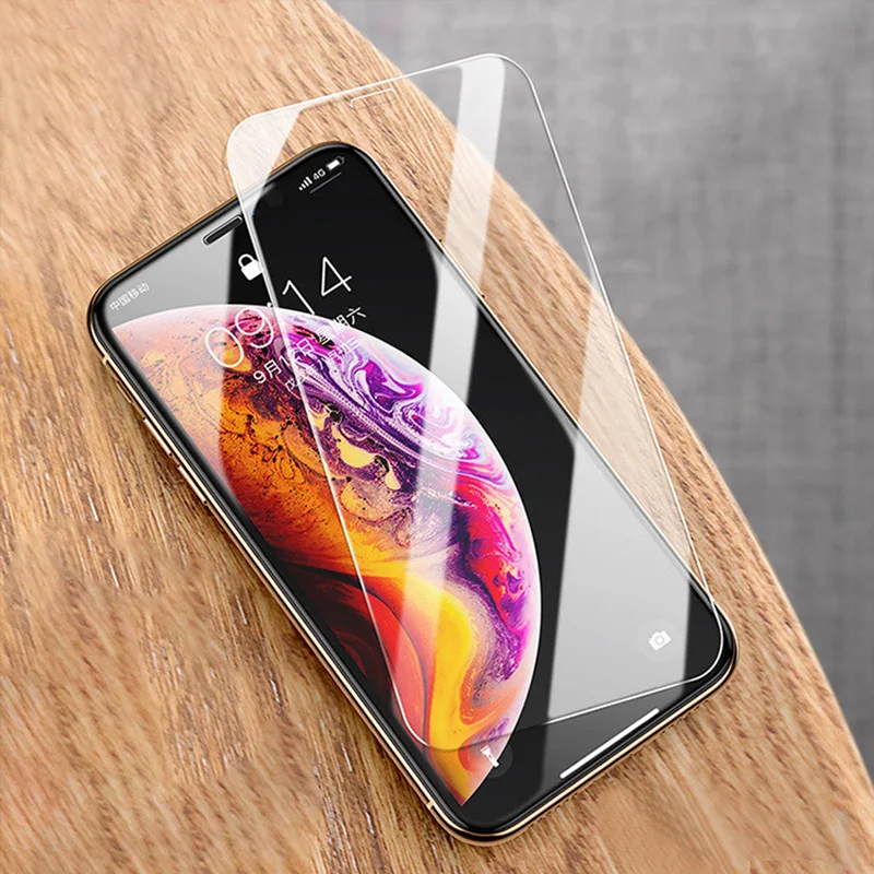 2 шт 9H 2.5D Закаленное стекло для iPhone 11 Pro Max XS MAX XR X 7 8 6 6S Plus Премиум Закаленное стекло Защитная пленка