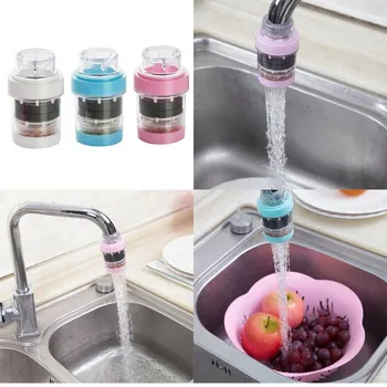 

2PCS Taps Water Purifier Activated Carbon Water Filter Faucet Element Mount Tap Water Purifier Kitchen Purification Kitchen set