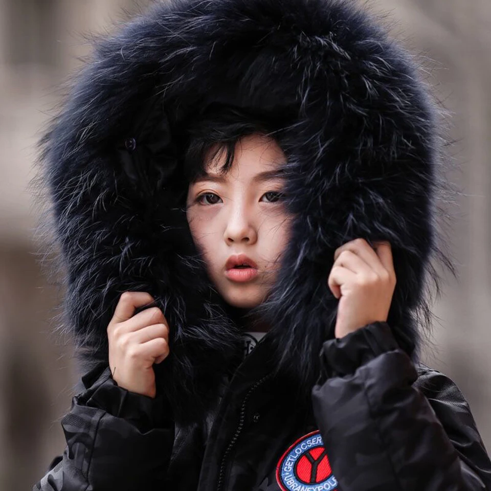Coat Kids Winter Children Down Cotton Parkas Winter Kids Outerwear Boys Casual Warm Hooded Jacket for Boys Teenagers Clothing