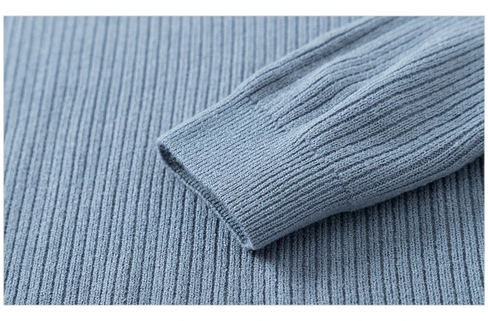 SEMIR, осень, новинка, платье выше колена, женское, черное, вязанное, длинный рукав, платье для девушек, тонкий, красивый свитер-платья