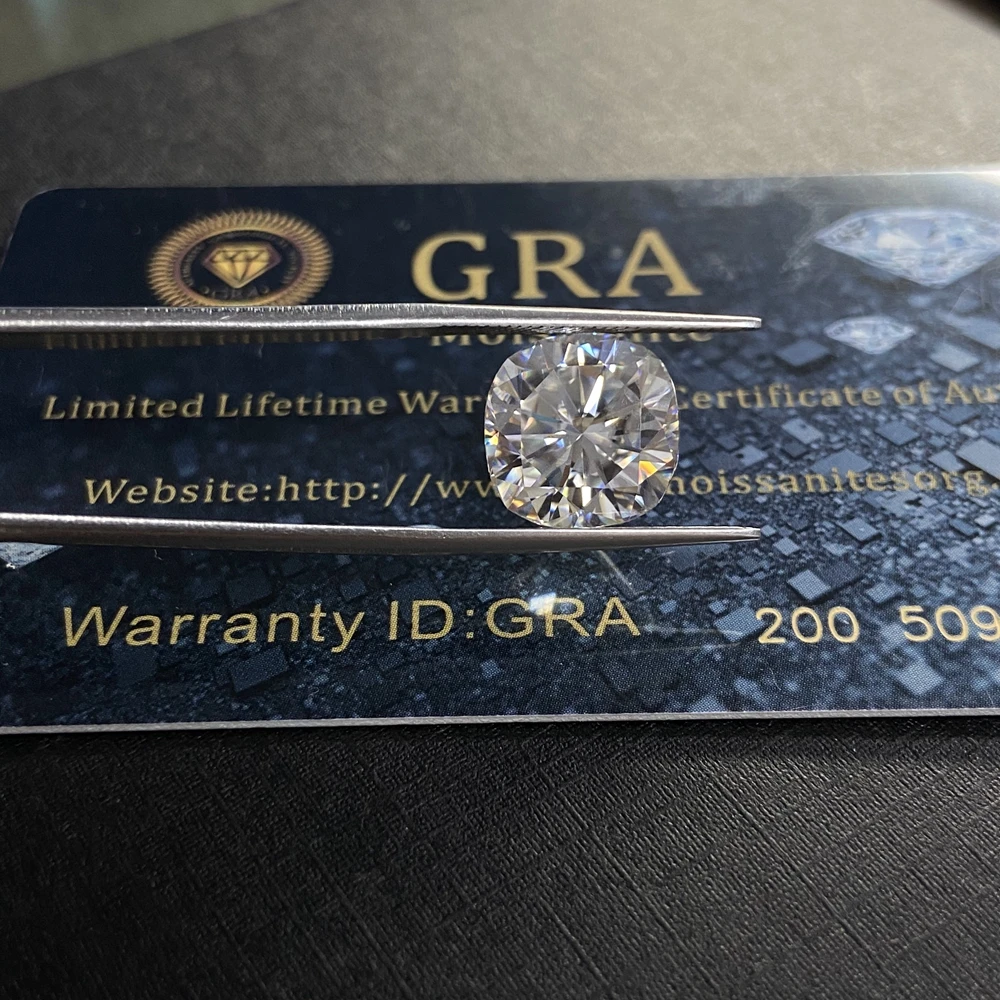 6 cts изумруд высокое качество 10*12 мм VVS1 лаборатория созданная moissanite отличная