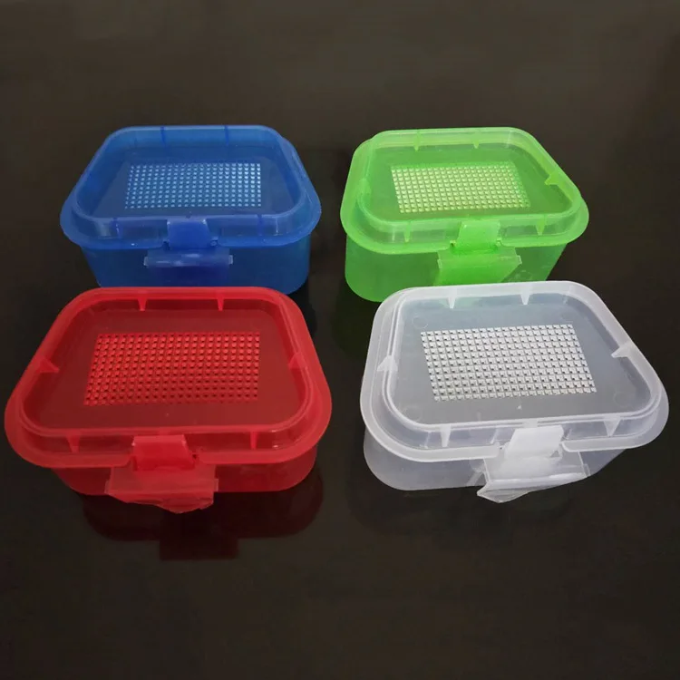 

Plastic Breathable Bloodworm Box Live Bait Earthworm Box Plastic Box Transparent Earthworm Box