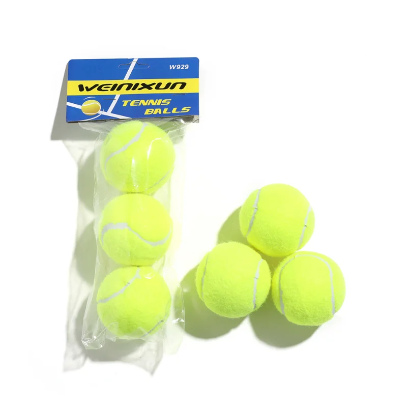 1 Pcs Tennis Balls High Bounce Practice Training Outdoor Elasticity Durable Tennis for Dogs Bite Chase and Chomp 6.3-6.4CM