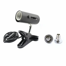 Heat lamp Pet reptile bulb w / Ceramic clip-on holder,UVA+ UVB 3.0, emits a broad-spectrum light, Amphibians 110v 220v