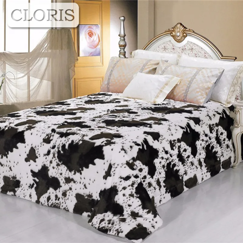 Покрывало CLORIS из коровьей кожи покрывало для дивана зимы и лета четыре сезона