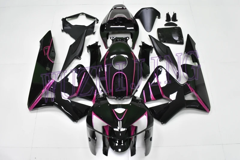 Мотоциклетный обтекатель комплекты обтекателей CBR 600 RR 2006 600RR черный фиолетовый