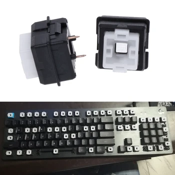 

2Pcs Original Romer-G Switch Omron Axis for Logitech G910 G810 G413 K840 RGB Axis Keyboard Switch