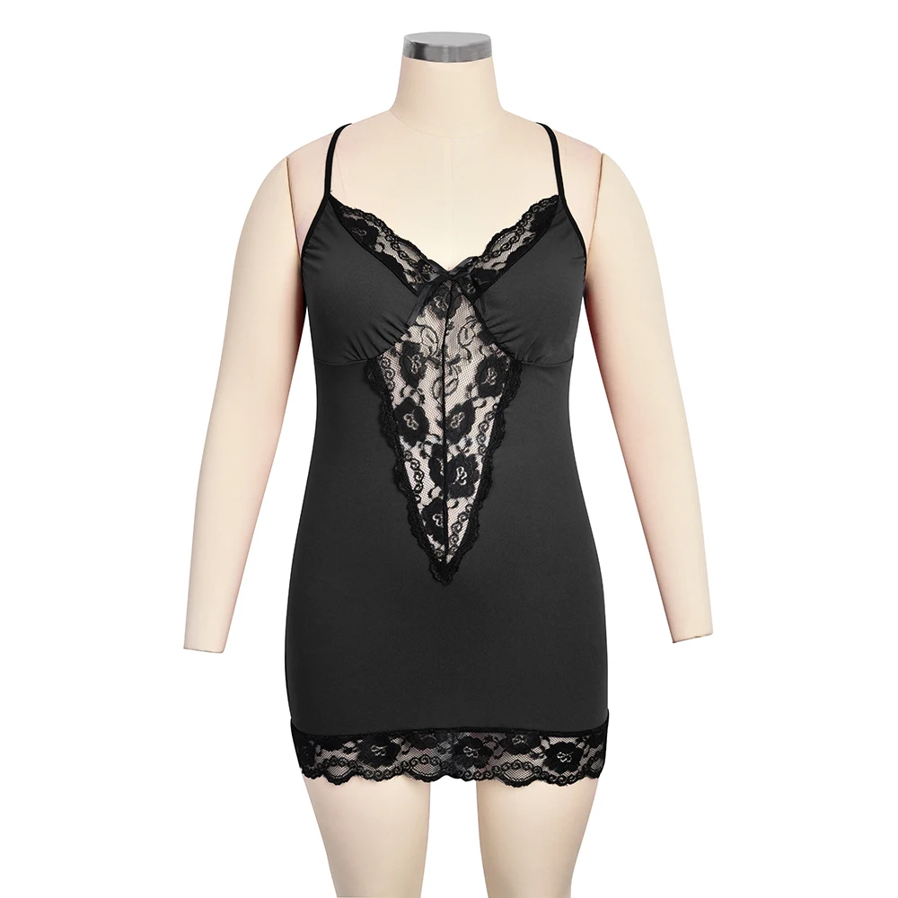 Women Sleepwear Night Dress , Lingerie Baby doll Nightwear , Sexy Lace ...