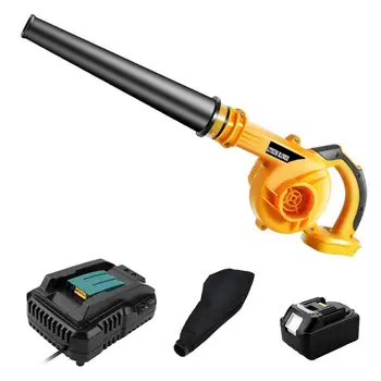

18V Cordless Air Blower with Lithium Batterys and Intelligent safety charger Capable Makita battery Cordless Blower for Dust B