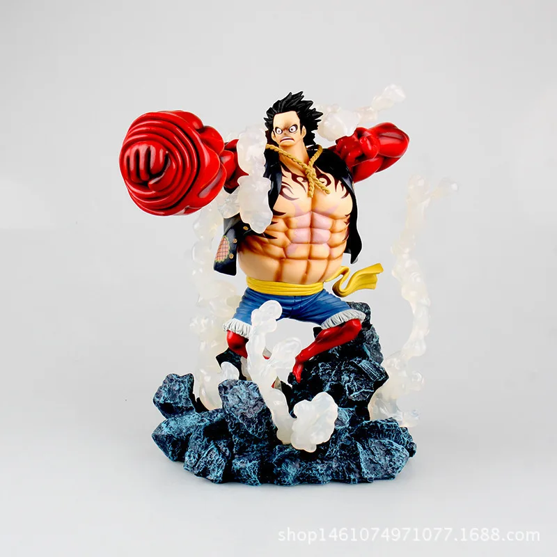 

One Piece SC Modeling King 4 File Luffy Ape King Gun 2-Color Boxed Garage Kit Doll Decoration Model
