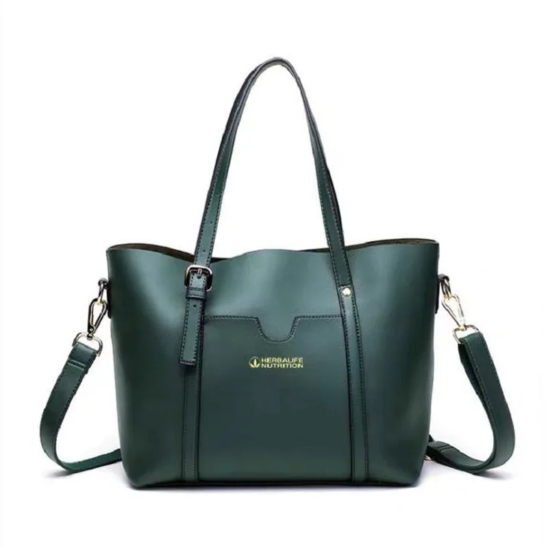 Herbalife Large Capacity Versatile Single Shoulder Bag Hand Luggage Multi-Function Travel Fashion Inclined Soft Cortex For Women | Спорт и