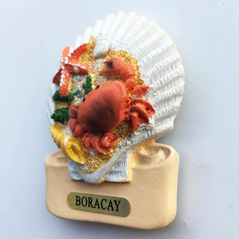 Магнит на холодильник для стран мира путешествий морской Боракай Филиппины