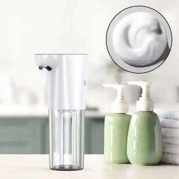 

Bathroom Waterproof Infrared Induction Hotel Office Battery Operated Touch Free Automatic Soap Dispenser ABS Hand Washing