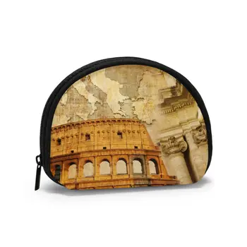 

Wallets Women Zipper Coin Purses Clutch Wallet Female Money Credit Card Holder Retro Great Roman Empire