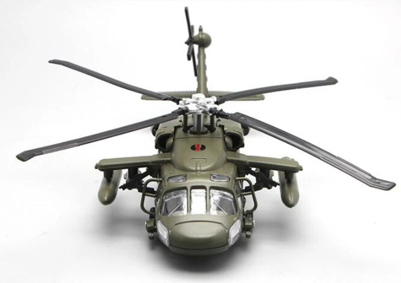 29 см 1/72 весы черный ястреб Вертолет Металл Millitary модель армейский боец авиационный самолет модель для взрослых детей коллекция игрушек