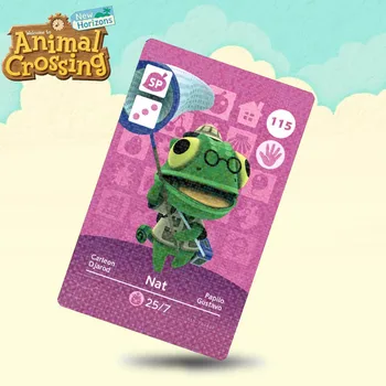 

115 Nat Animal Crossing Card Amiibo Cards Work for Switch NS 3DS Games