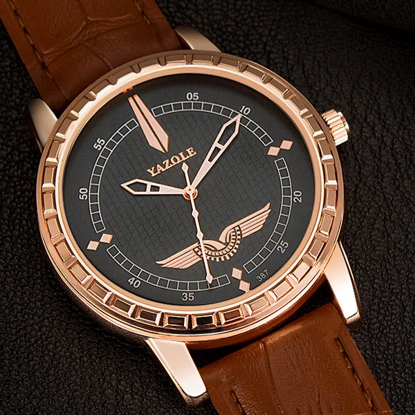 YAZOLE наручные часы для мужчин лучший бренд класса люкс известный мужской часы кварцевые часы наручные кварцевые часы Relogio Masculino YZL387