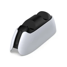 

Dual Game Controller Charger Station for PS5 Joypad Fast Charging Dock Stand Base with LED Indicator Gamepad Power Supply Cable