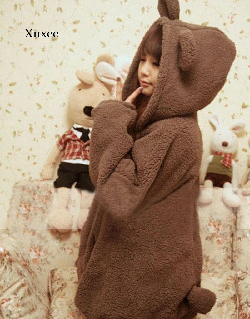 Furry Hoodie With Ears atelieryuwa.ciao.jp
