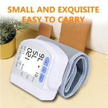 

Wrist Sphygmomanometer Arm Type Wrist Medical Health Gifts Home Convenient HD Blood Pressure Tester