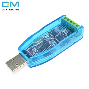 

USB Type A Connector Industrial USB To RS485 Converter Upgrade Protection RS-485 Converter Blue Transparent ABS
