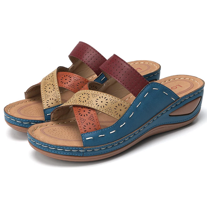 Women Sandals Fashion Wedges Shoes For Women Slippers Summer Shoes With Heels Sandals Flip Flops Beach Casual