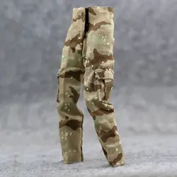 Американская армия 1/6 масштаб пустынный меч Kuwait Мужская камуфляжная форма одежда мужские брюки комплект одежды для 12 "фигурка тело кукла