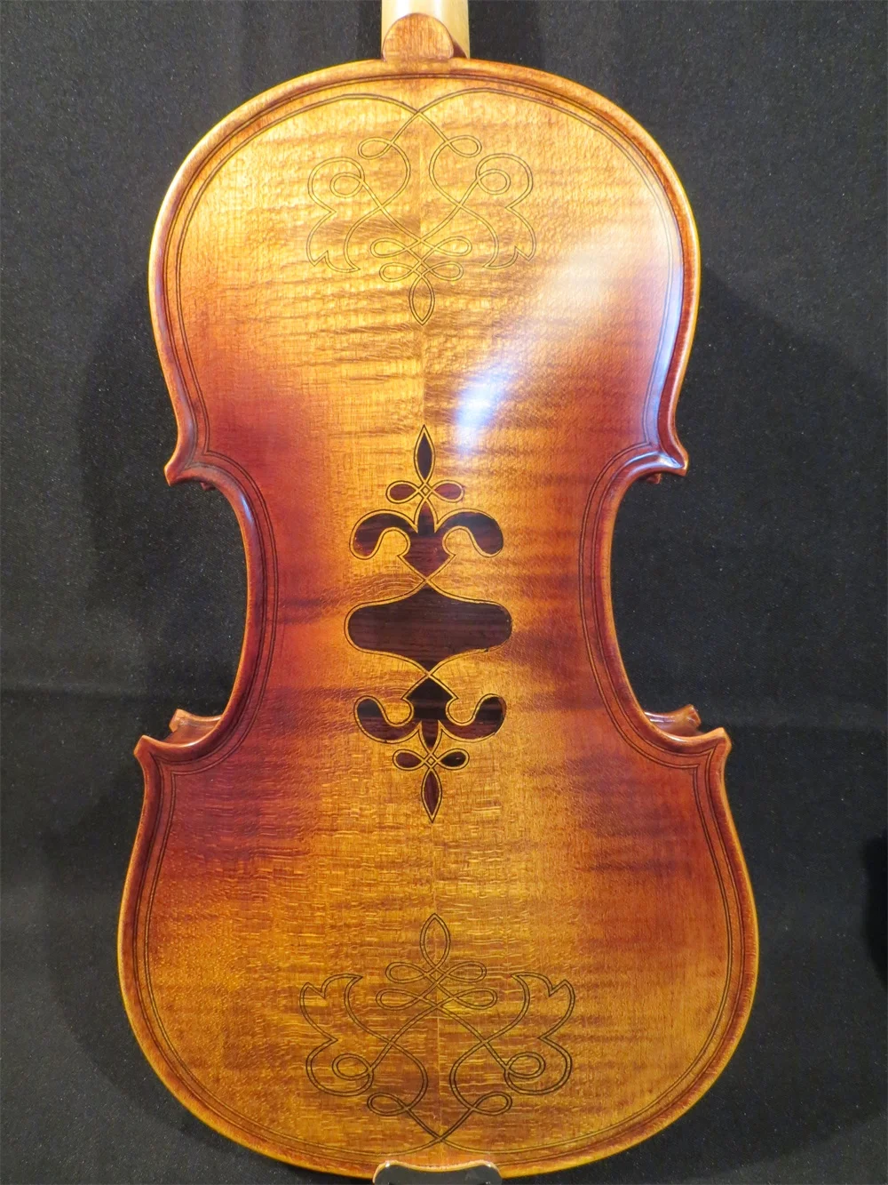 Красивая Резная песня бренд maestro инкрустация палисандр 4/4 скрипка, сладкий тон#14316